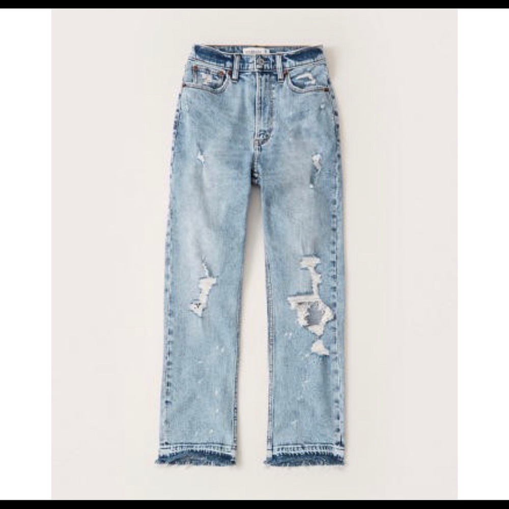 NWT Abercrombie Ultra High Rise Ankle Jeans